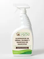 Imagen de la botella del producto Eliminador de Orina, olores y manchas de mascotas